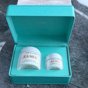 La Mer Cream Duo in Aqua Box (EMPTY) for display or storage use only!